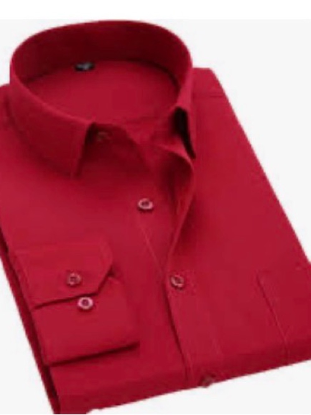 Sergio Louis Red Men's Dress Shirt
